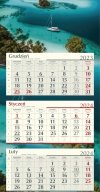 Kalendarz trójdzielny 2024 POSTER 11 NAD WYSPAMI