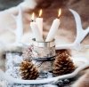 Kalendarz ścienny wieloplanszowy Hygge 2025 z naklejkami - luty 2025