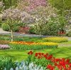 Kalendarz ścienny wieloplanszowy Gardens 2023 z naklejkami - kwiecień 2023