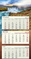 Kalendarz trójdzielny 2024 POSTER 07 WODOSPAD