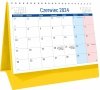 Kalendarz biurkowy Plano na rok szkolny 2024/2025