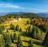 Kalendarz ścienny wieloplanszowy Polskie góry 2024 Z NAKLEJKAMI - wrzesień 2024