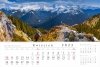 Kalendarz ścienny wieloplanszowy Tatry w panoramie 2023 - kwiecień 2023