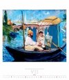 Kalendarz ścienny wieloplanszowy Impressionism 2025 - exclusive edition - lipiec 2025