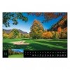 Kalendarz ścienny Golf 2024 - październik 2024