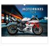 Kalendarz ścienny wieloplanszowy Motorbikes 2024 - okładka
