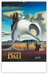 Kalendarz ścienny wieloplanszowy Salvador Dali 2025 - okładka