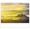 Kalendarz ścienny wieloplanszowy Landscapes 2023 - okładka