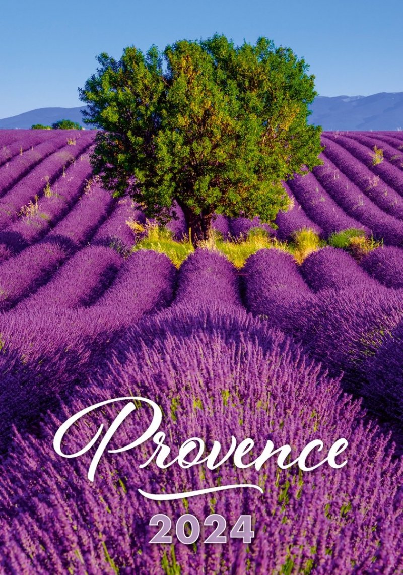 Kalendarz ścienny wieloplanszowy Provence 2024 - okładka