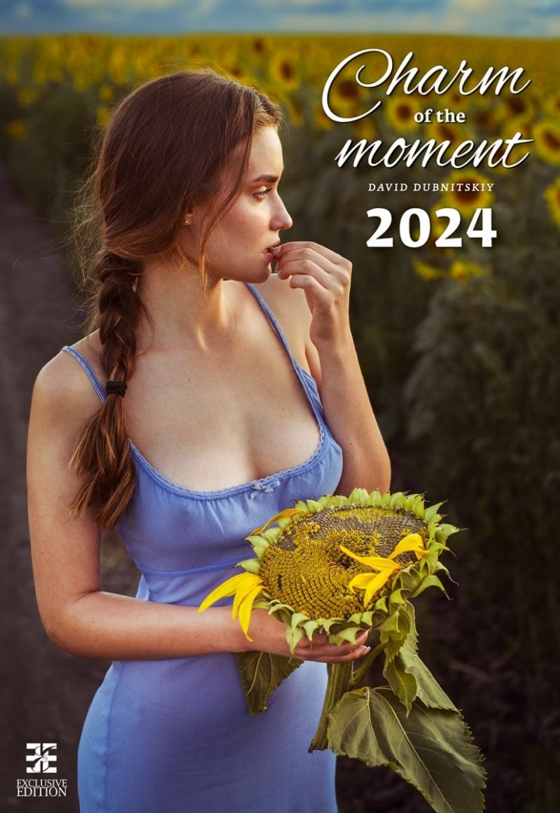Kalendarz ścienny wieloplanszowy Charm of the Moment 2024 - exclusive edition - okładka 