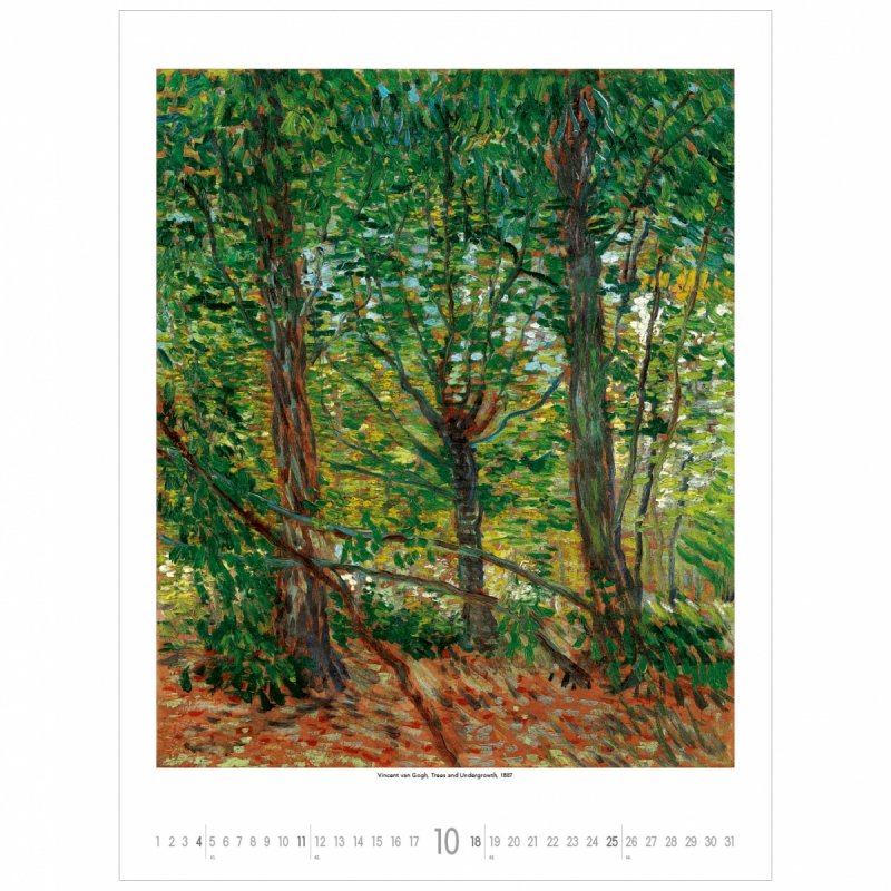 C02 Kalendarz ścienny wieloplanszowy Vincent Van Gogh 2026 Z NADRUKIEM