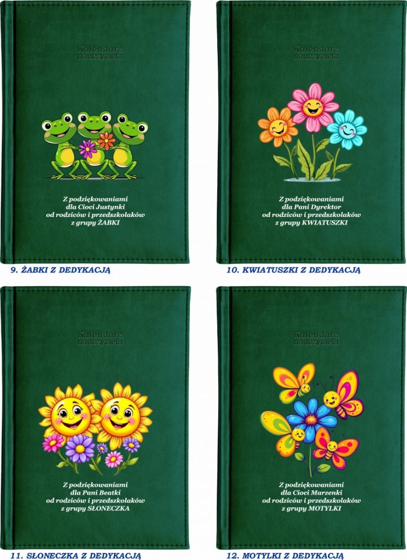 kalendarz dla wychowawcy przedszkolaków na rok 2026/27 z pudełkiem