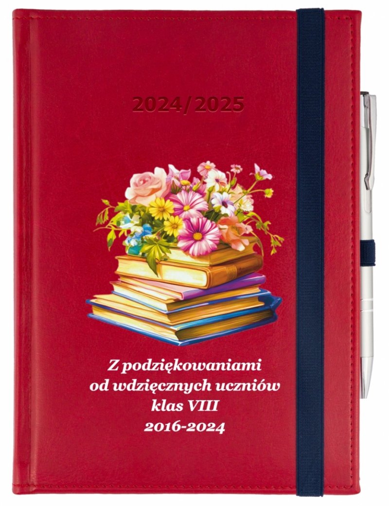Kalendarz nauczyciela z dedykacją