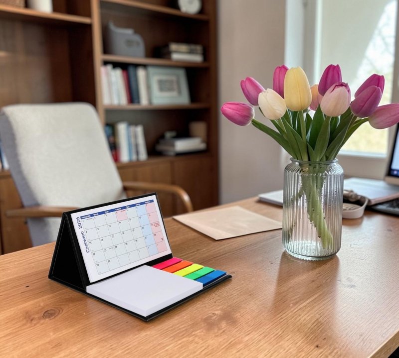 kalendarz biurkowy MINI szkolny na rok 2026/27 dla uczniów