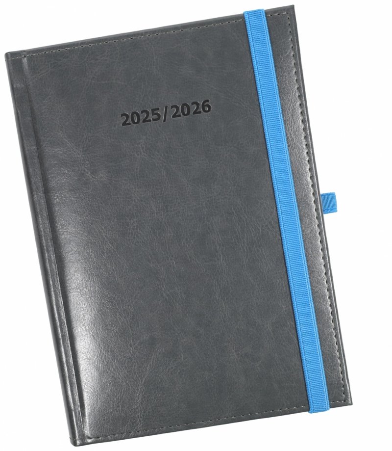 kalendarz nauczyciela na rok szkolny 2025/2026 w oprawie Nebraska z zamykaniem na gumkę