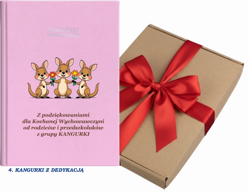 kalendarz dla nauczyciela na rok 2026/2027 z pudełkiem w komplecie