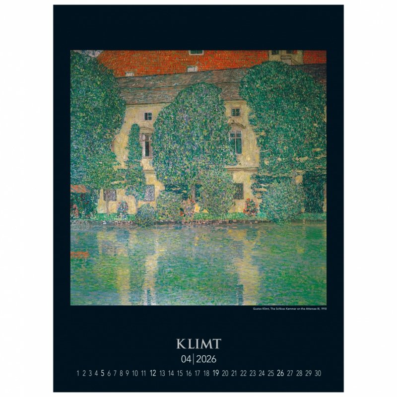 C05 Kalendarz ścienny wieloplanszowy Gustav Klimt 2026