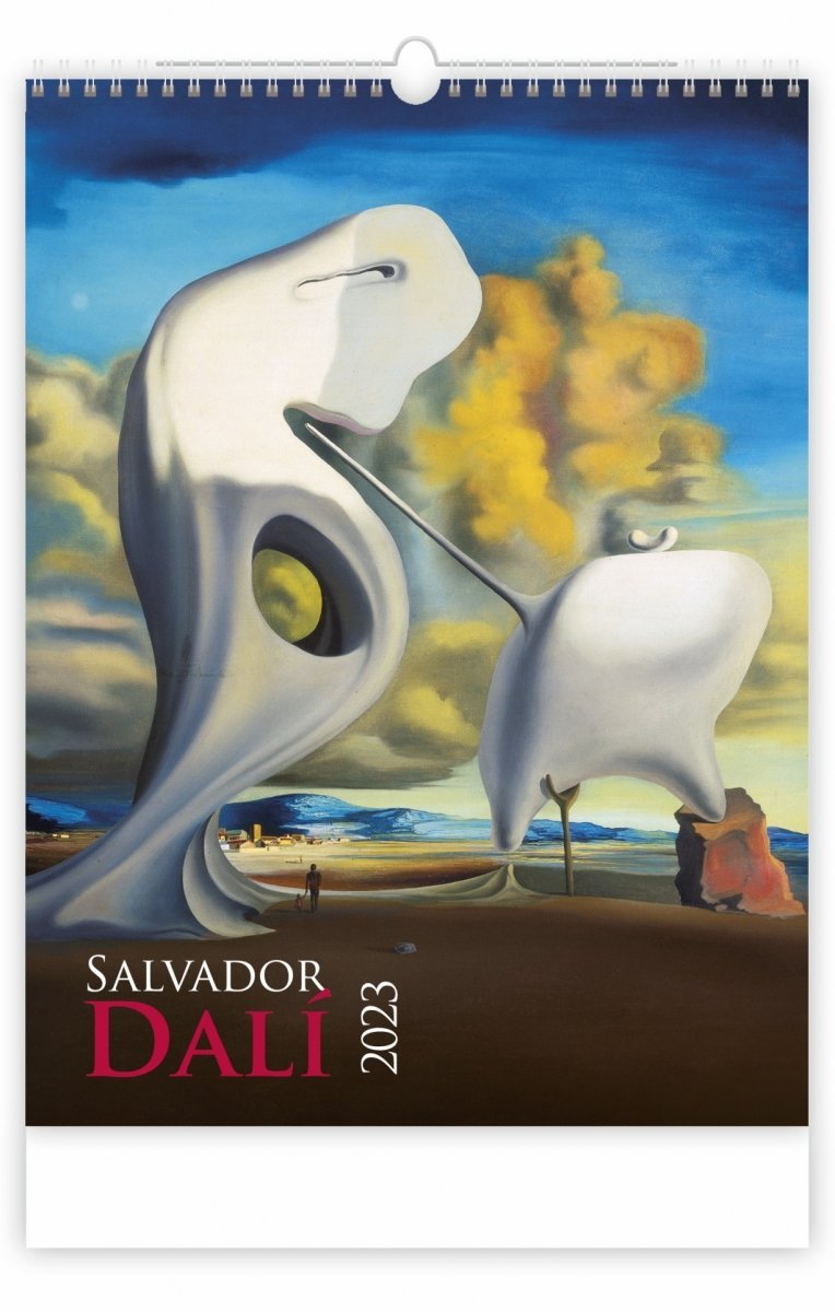 Kalendarz ścienny wieloplanszowy SALVADOR DALI 2023 - okładka