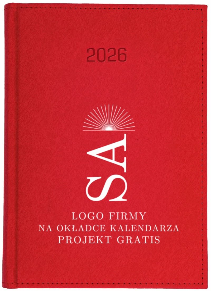 kalendarz na rok 2026 z twoim logo na okładce
