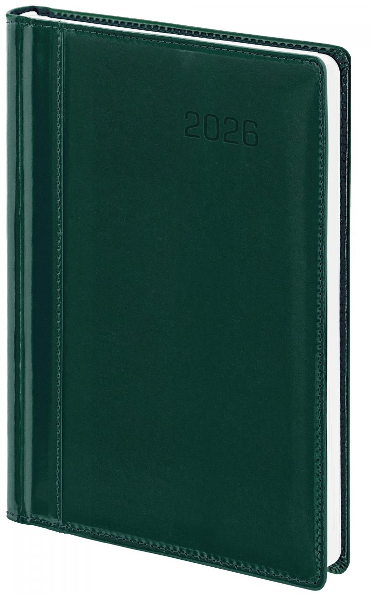 kalendarz A4 dzienny ze skóry naturalnej