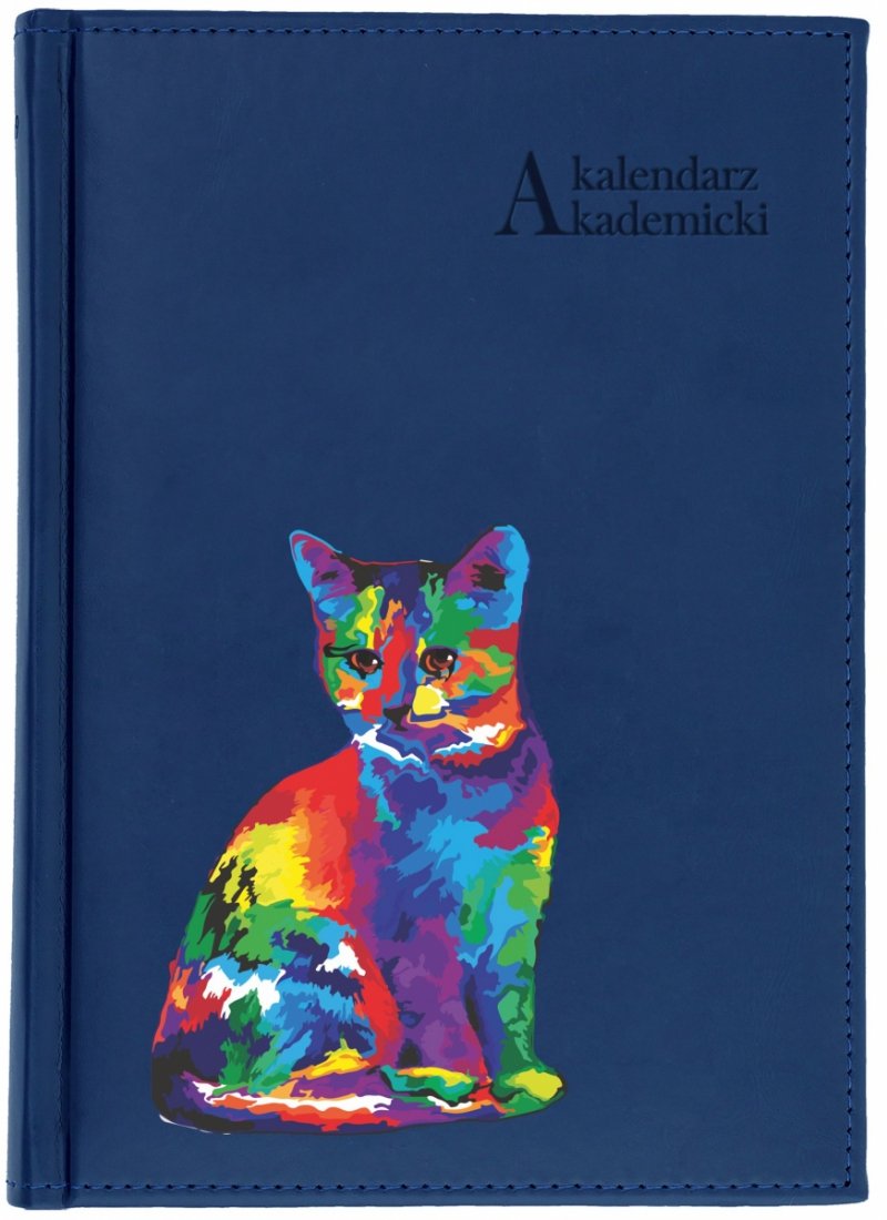 kalendarz akademicki na rok 2025/26 z nadrukiem na okładce