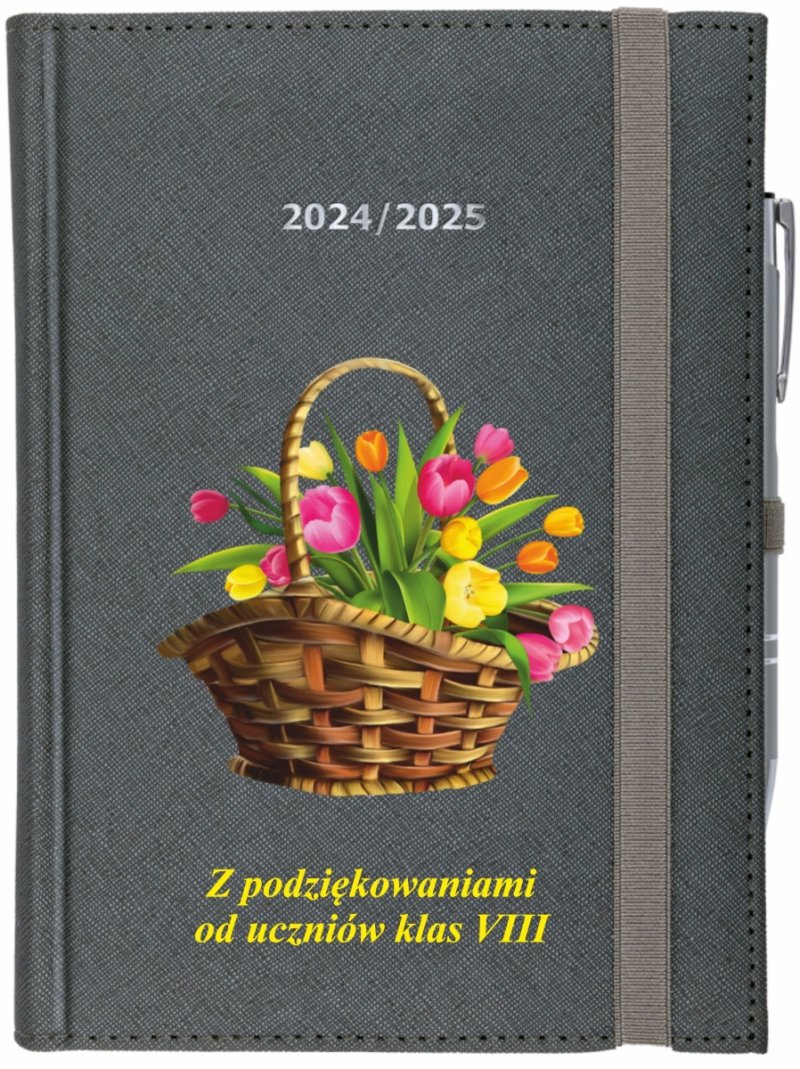 Kalendarz szkolny dla nauczyciela z dedykacją na rok 2024/2025