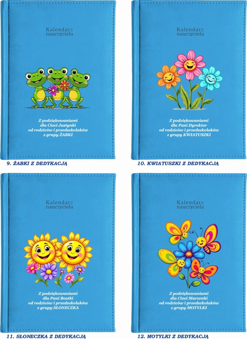 kalendarz dla wychowawcy przedszkolaków na rok 2026/27 z pudełkiem