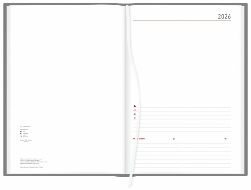 miejsce na dane oraz ważne numery telefonów