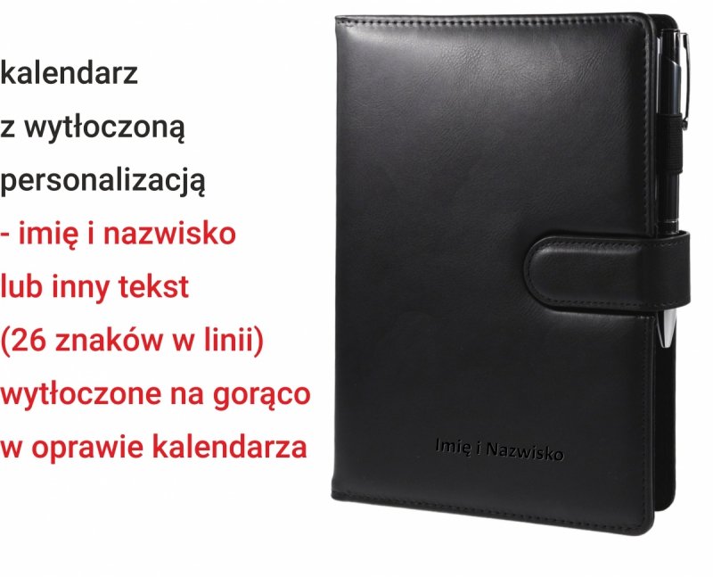 kalendarz nauczyciela na rok szkolny 2025/2026 zamykany na magnes w oprawie wymiennej 