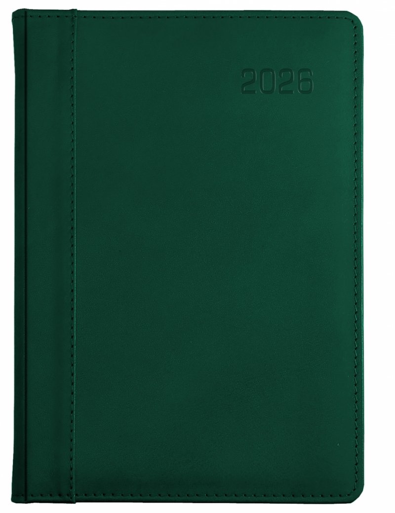 kalendarza ze skóry B5 układ dzienny 