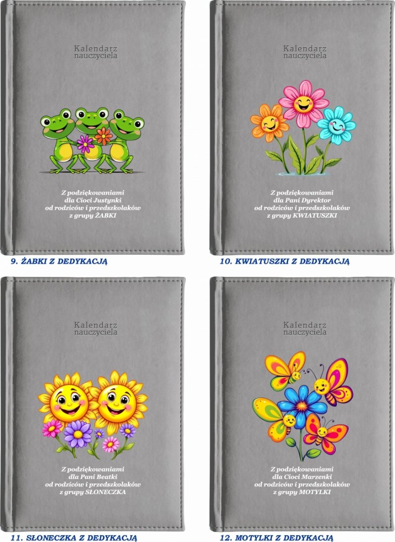 kalendarz dla wychowawcy przedszkolaków na rok 2026/27 z pudełkiem