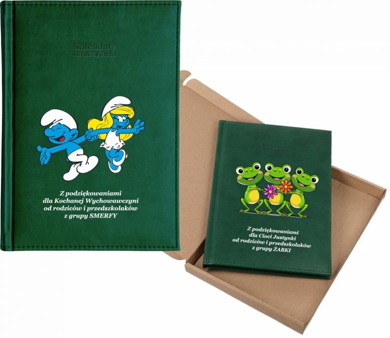 kalendarz dla nauczyciela na rok 2026/2027 z pudełkiem w komplecie