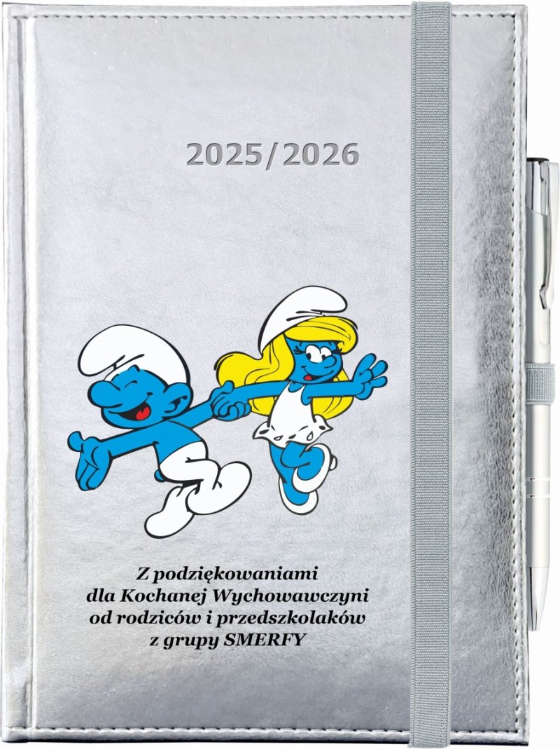okładka kalendarza nauczyciela przedszkola z nadrukiem UV