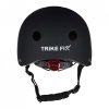 Kask rowerowy dla dziecka  dziecięcy regulowany LED S 48-54cm czarny