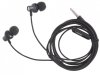 Słuchawki douszne przewodowe jack 3,5mm czarna