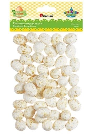 JAJKA styropianowe  25X18CM 50SZT