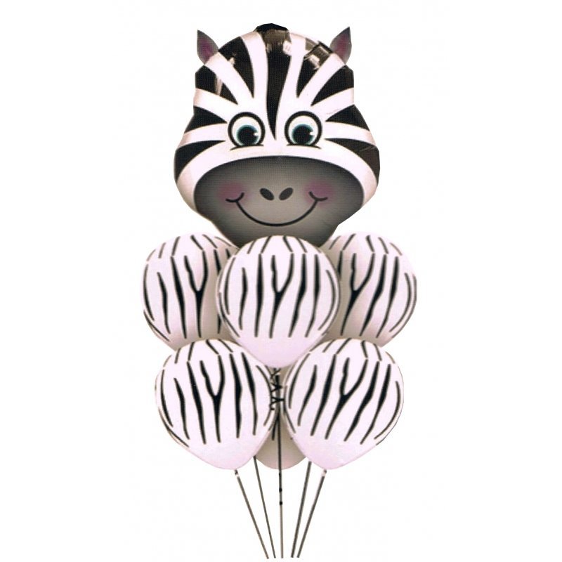 Balon-zebra-foliowy-60x70cm-6-balonów