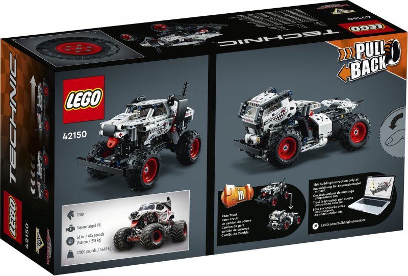 klocki-LEGO®-Technic -Monster-Jam™-Monster-Mutt™-Dalmatian-244el-1