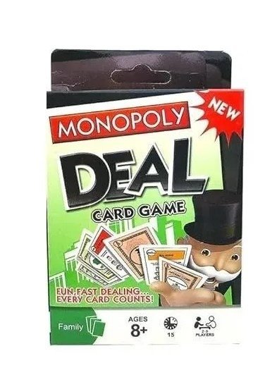 GRA KARCIANA UNO karty do gry MONOPOLY DEAL WERSJA ANG
