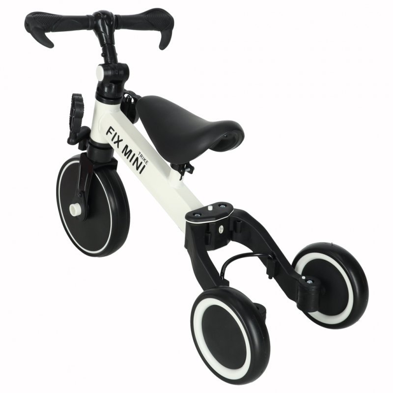 Rowerek biegowy Trike Fix Mini rower wielofunkcyjny 3w1 biały