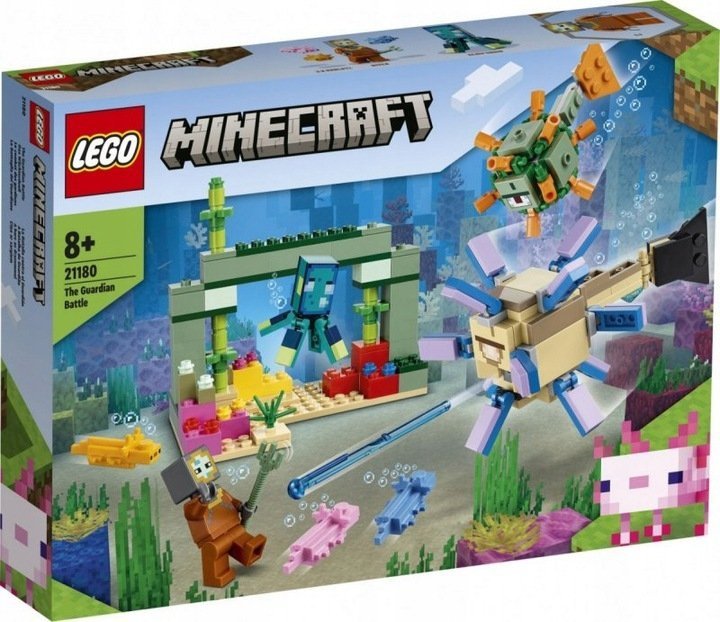LEGO-Minecraft-Walka-ze-Strażnikami 