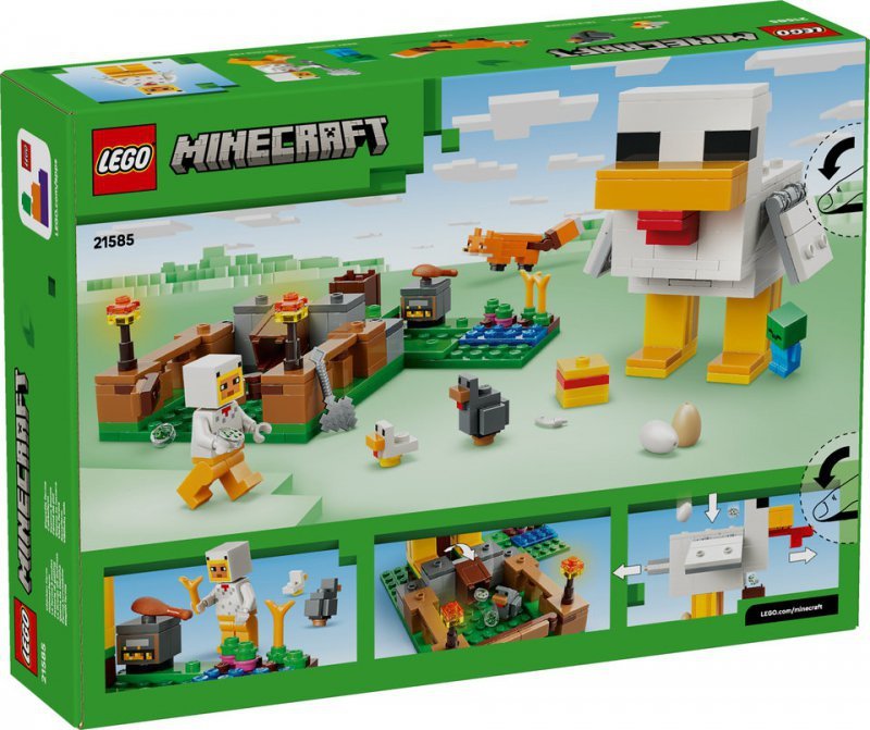 Klocki Lego Minecraft Farma Kurczaków