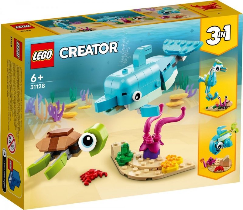 Klocki-LEGO-Creator-Delfin-i-Żółw-137el 