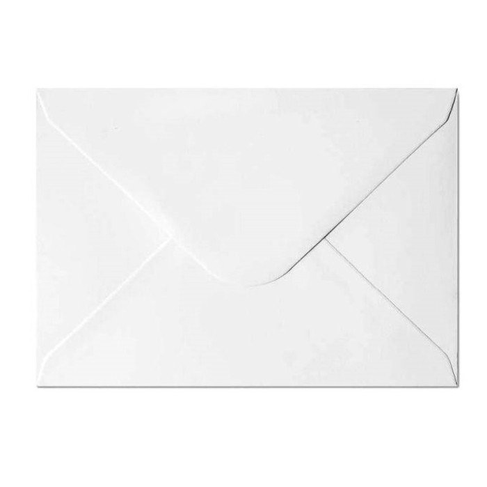KOPERTA C6 GŁADKI BIAŁY 150G/M2 10szt 114x162mm