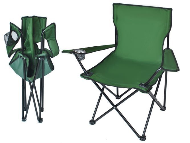 Krzesło-turystyczne-składane-wędkarskie-zielone