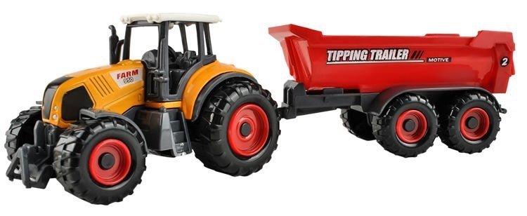 Farma-zestaw-maszyn-rolniczych-6szt-traktor-żółty