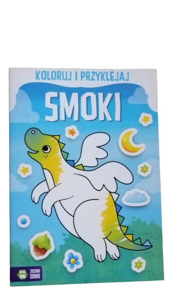 Kolorowanka-malowanka-naklejki-Smoki