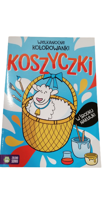 kolorowanka Wielkanocne koszyczki