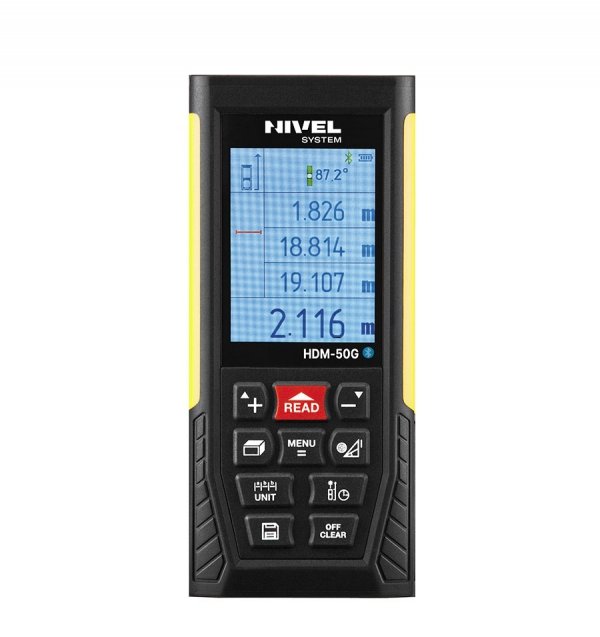 HDM-50G Dalmierz laserowy USB/BLUETOOTH z zieloną wiązką