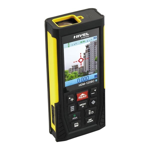 HDM-120BC Dalmierz laserowy USB/BLUETOOTH z kamerą (czerwony laser)